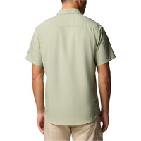 Columbia camisa montaña manga corta hombre Utilizer  II Solid Short Sleeve Shirt vista trasera