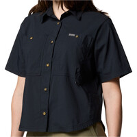 Columbia camisa montaña manga corta mujer Brea Falls Woven SS vista detalle
