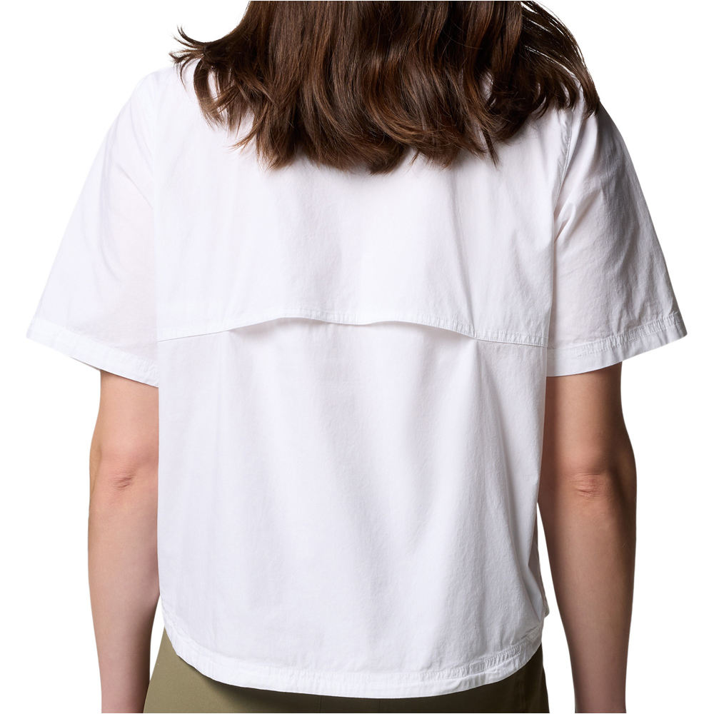 Columbia camisa montaña manga corta mujer Brea Falls Woven SS vista trasera