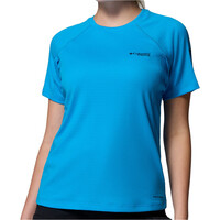 Columbia camisa montaña manga corta mujer DriVenture Short Sleeve vista frontal
