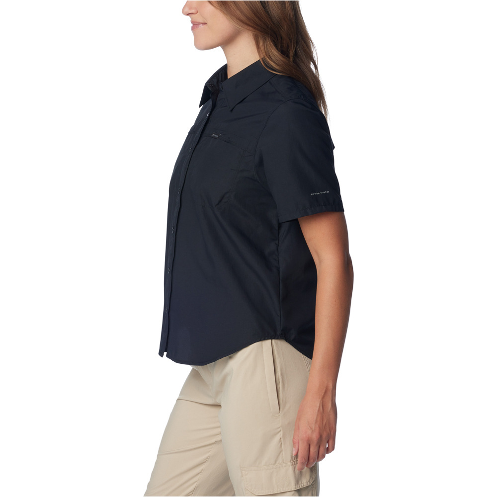 Columbia camisa montaña manga corta mujer Silver Ridge 3.0 SS vista detalle