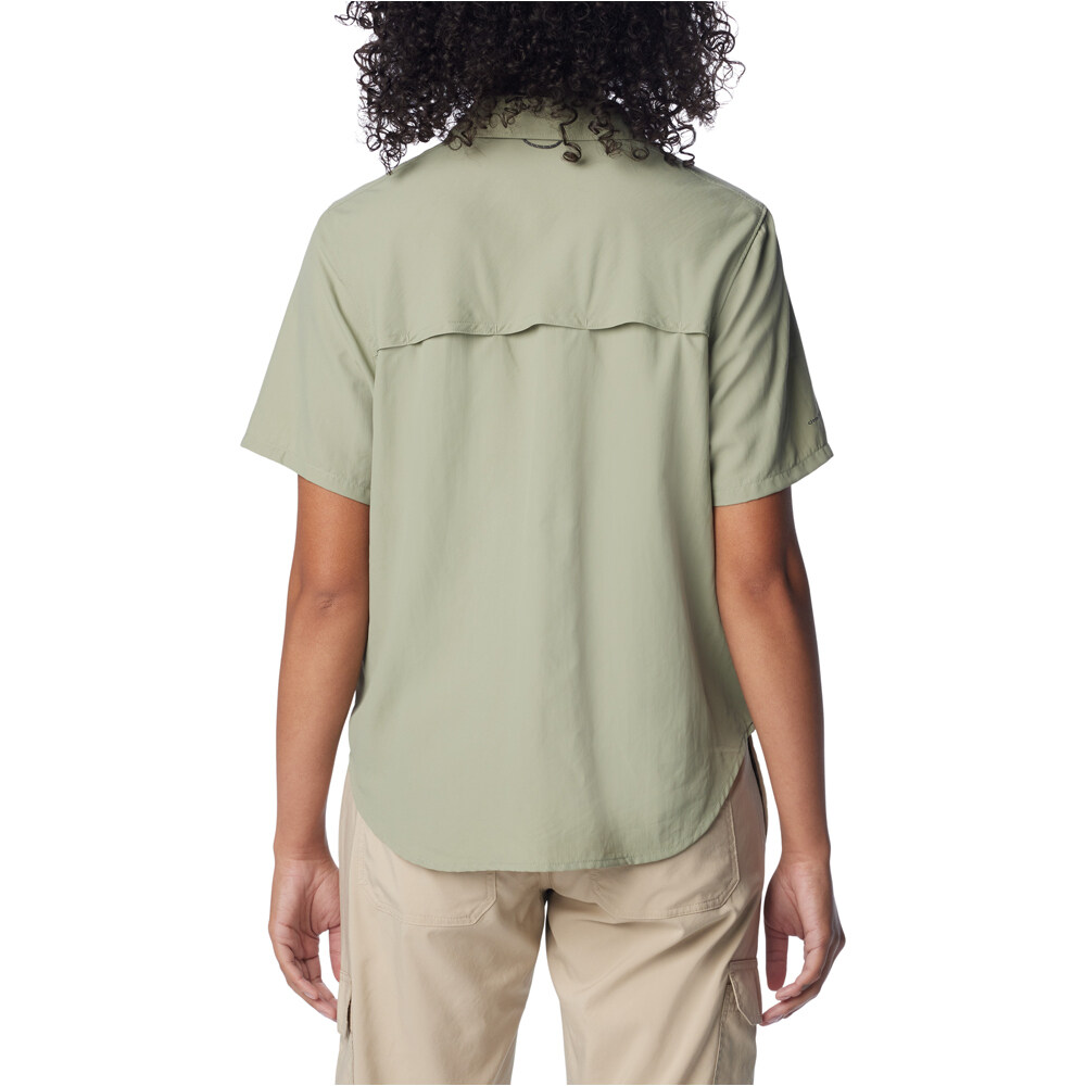 Columbia camisa montaña manga corta mujer Silver Ridge 3.0 SS vista trasera