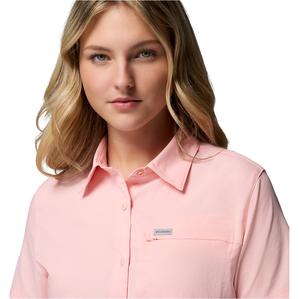Columbia camisa montaña manga corta mujer Silver Ridge Utility II SS Shirt 03