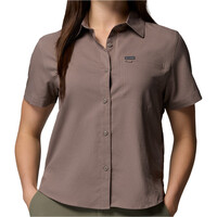 Columbia camisa montaña manga corta mujer Silver Ridge Utility II SS Shirt vista frontal