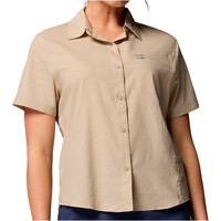 Columbia camisa montaña manga corta mujer Silver Ridge Utility II SS Shirt vista frontal
