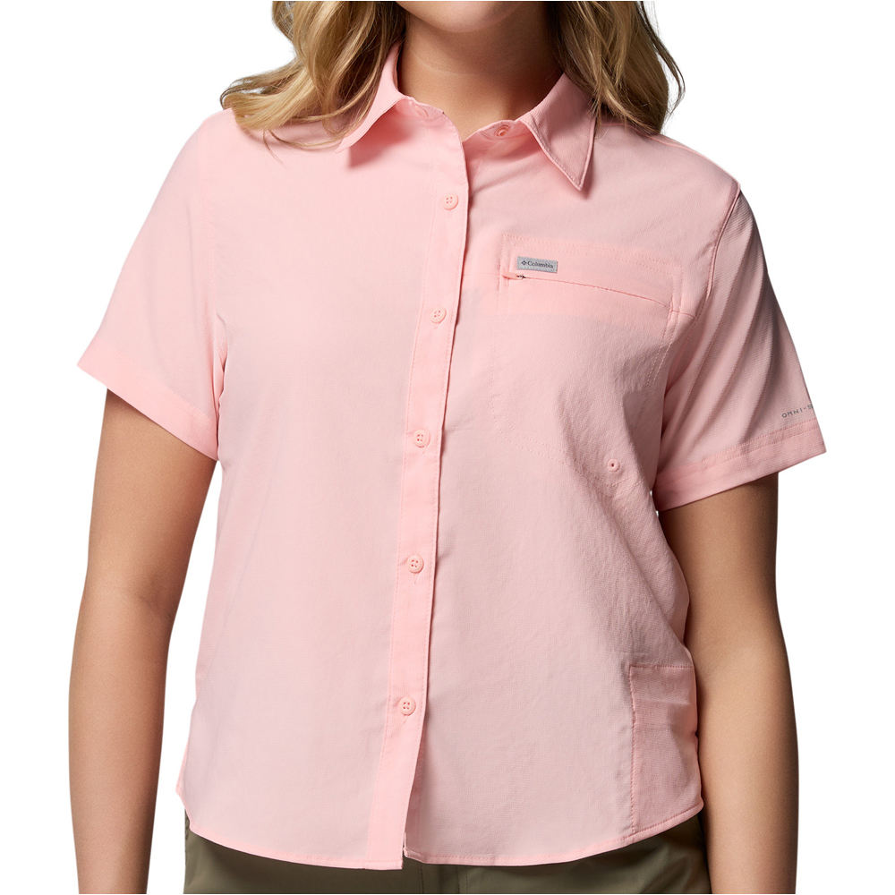 Columbia camisa montaña manga corta mujer Silver Ridge Utility II SS Shirt vista frontal