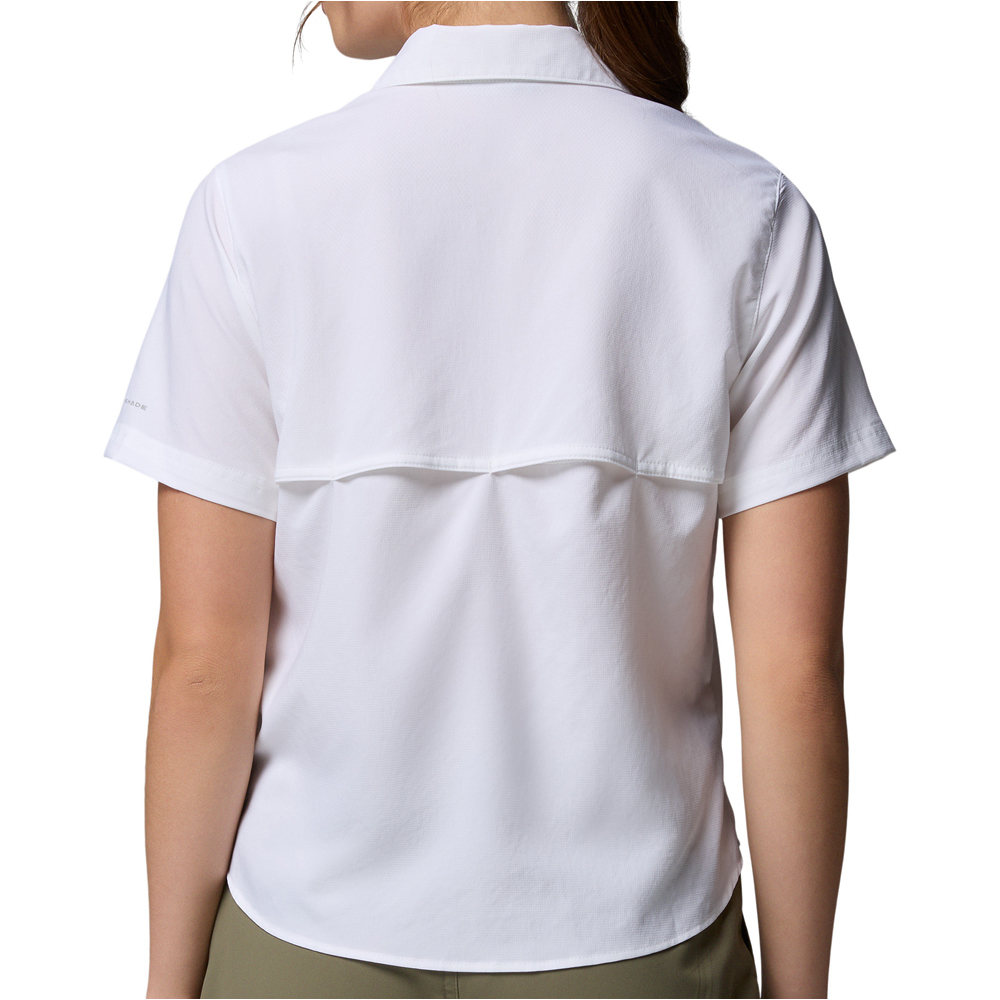 Columbia camisa montaña manga corta mujer Silver Ridge Utility II SS Shirt vista trasera