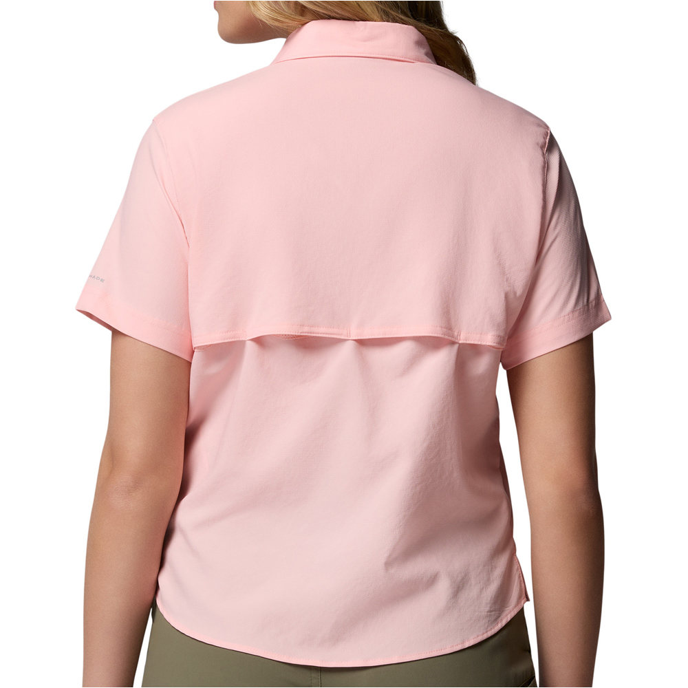 Columbia camisa montaña manga corta mujer Silver Ridge Utility II SS Shirt vista trasera