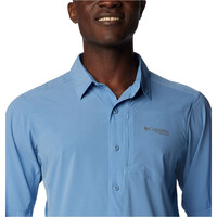 Columbia camisa montaña manga larga hombre Cirque River Vented Woven LS 03