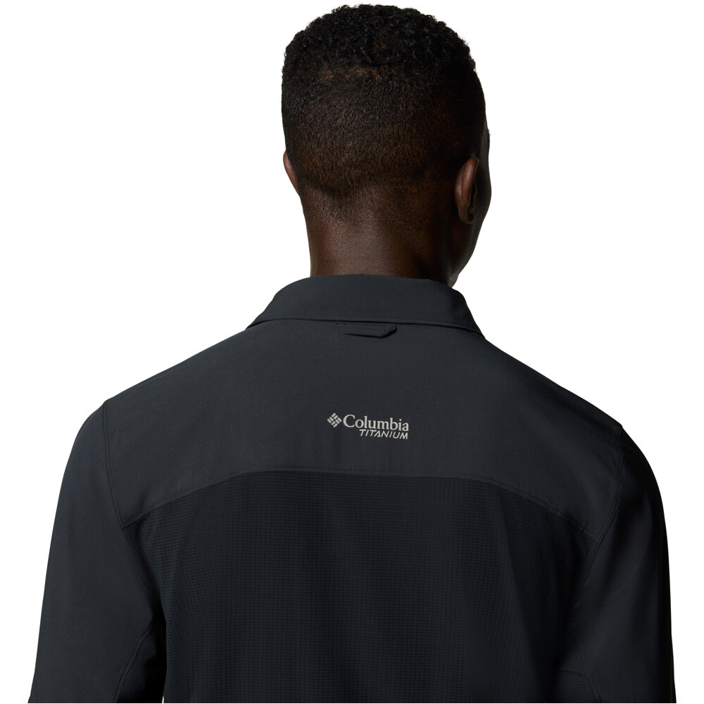 Columbia camisa montaña manga larga hombre Cirque River Vented Woven LS 06