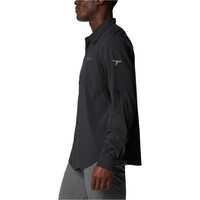 Columbia camisa montaña manga larga hombre Cirque River Vented Woven LS vista detalle