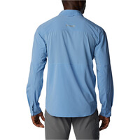 Columbia camisa montaña manga larga hombre Cirque River Vented Woven LS vista trasera