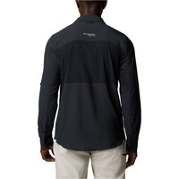 Columbia camisa montaña manga larga hombre Cirque River Vented Woven LS vista trasera