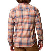 Columbia camisa montaña manga larga hombre Cornell Woods Flannel Long Sleeve Shirt vista trasera