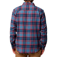 Columbia camisa montaña manga larga hombre Cornell Woods Flannel Long Sleeve Shirt vista trasera