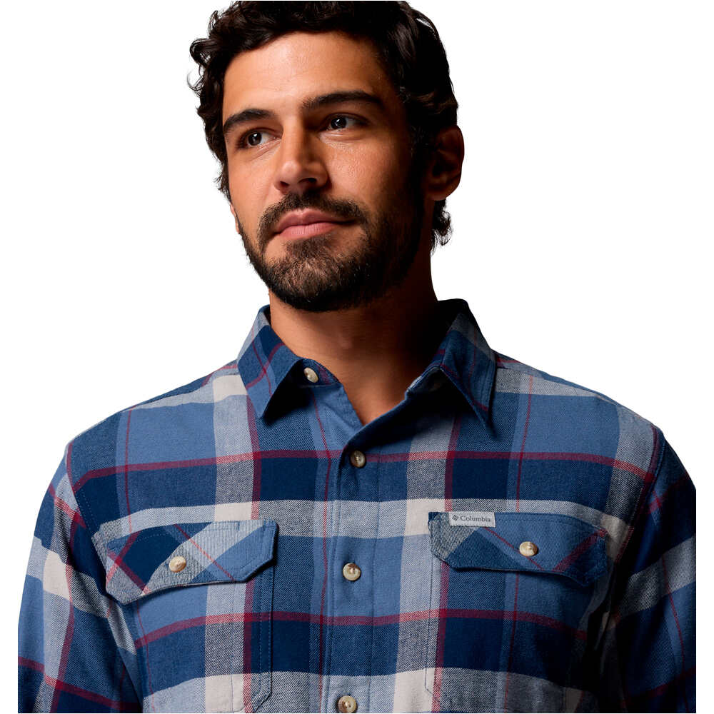 Columbia camisa montaña manga larga hombre Flare Gun Stretch Flannel 03