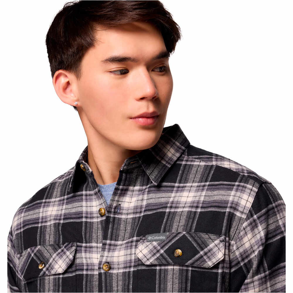 Columbia camisa montaña manga larga hombre Flare Gun Stretch Flannel vista detalle