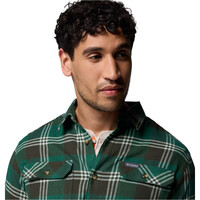 Columbia camisa montaña manga larga hombre Flare Gun Stretch Flannel vista detalle