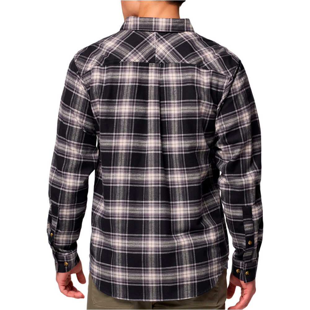 Columbia camisa montaña manga larga hombre Flare Gun Stretch Flannel vista trasera
