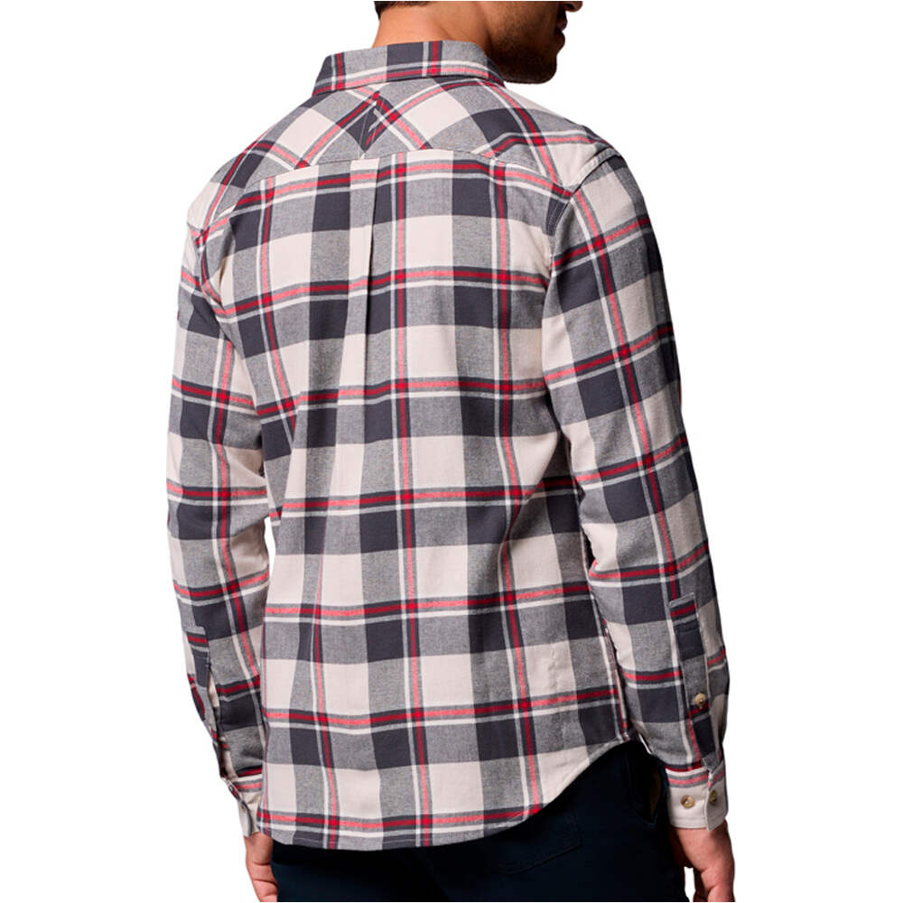 Columbia camisa montaña manga larga hombre Flare Gun Stretch Flannel vista trasera