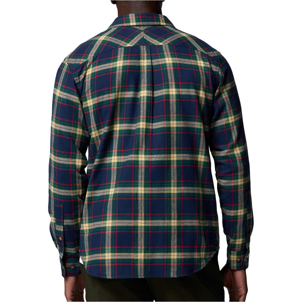 Columbia camisa montaña manga larga hombre Flare Gun Stretch Flannel vista trasera