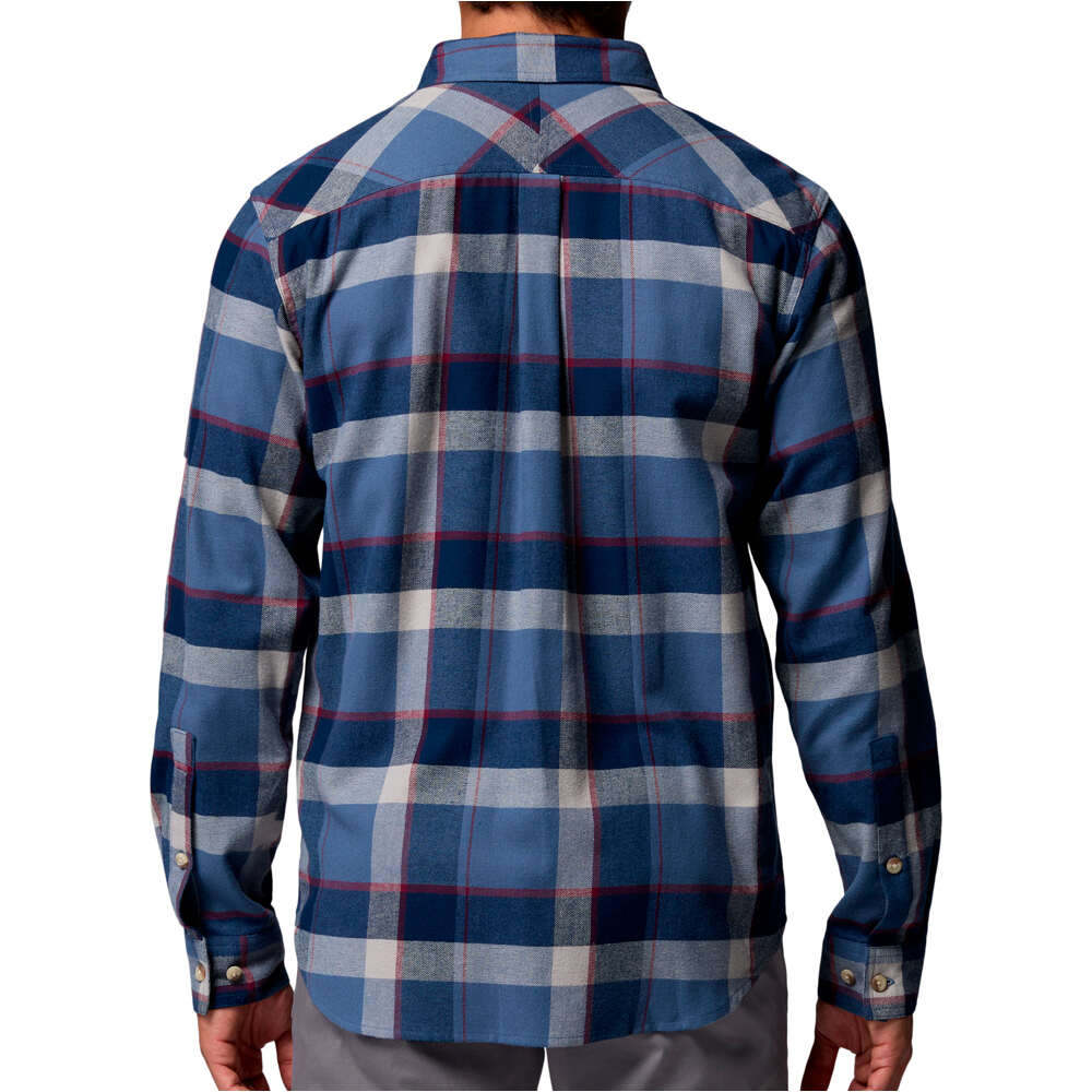 Columbia camisa montaña manga larga hombre Flare Gun Stretch Flannel vista trasera