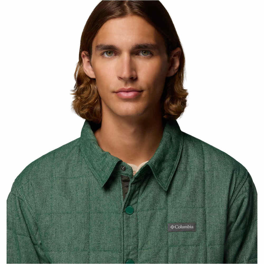 Columbia camisa montaña manga larga hombre Landroamer Quilted Shirt Jacket 03