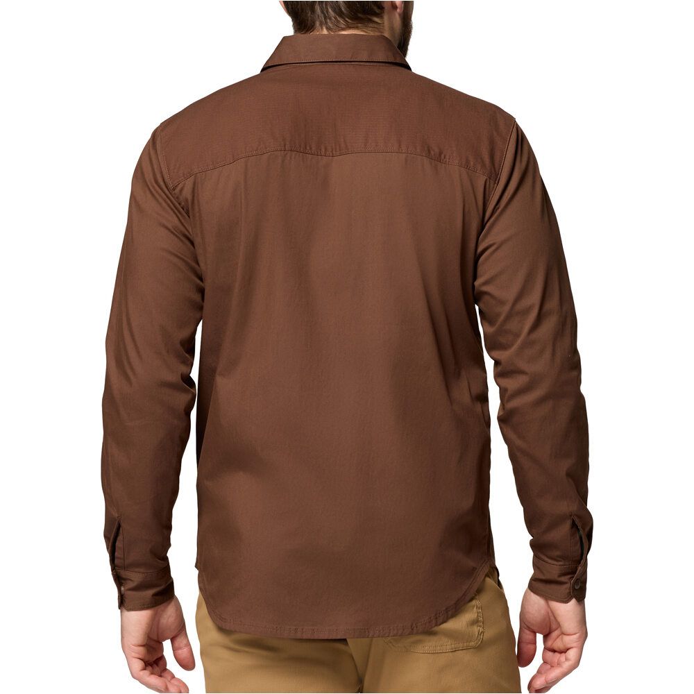 Columbia camisa montaña manga larga hombre Landroamer Twill LS Shirt vista trasera