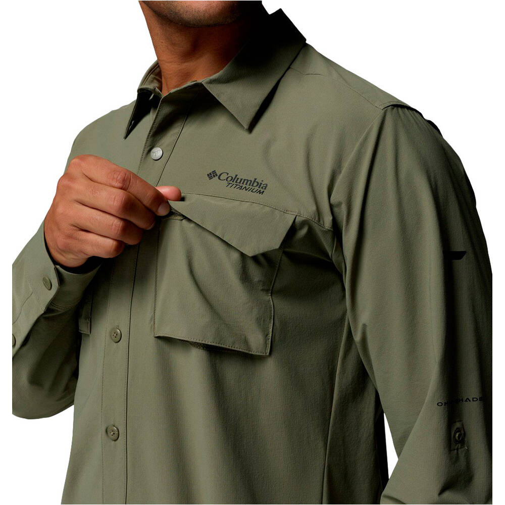 Columbia camisa montaña manga larga hombre Silver Ridge Elite EU LS Woven 03