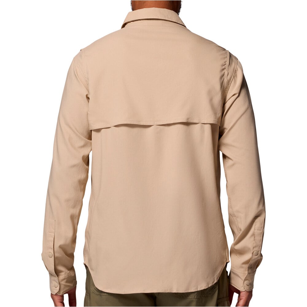 Columbia camisa montaña manga larga hombre Silver Ridge  Utility II LS Shirt vista trasera