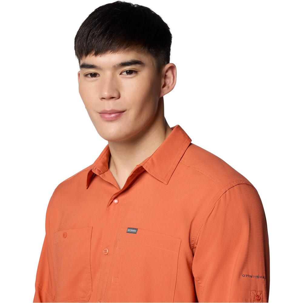 Columbia camisa montaña manga larga hombre Silver Ridge Utility Lite Long Sleeve 04