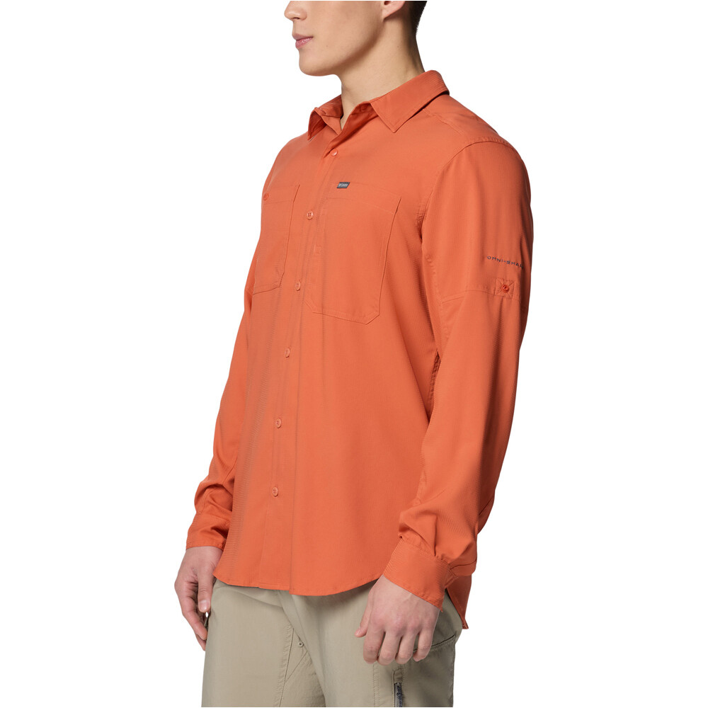 Columbia camisa montaña manga larga hombre Silver Ridge Utility Lite Long Sleeve vista detalle