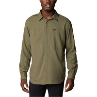 Columbia camisa montaña manga larga hombre Silver Ridge   Utility Lite Long Sleeve vista frontal
