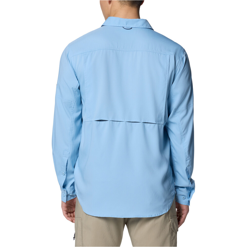 Columbia camisa montaña manga larga hombre Silver Ridge Utility Lite Long Sleeve vista trasera