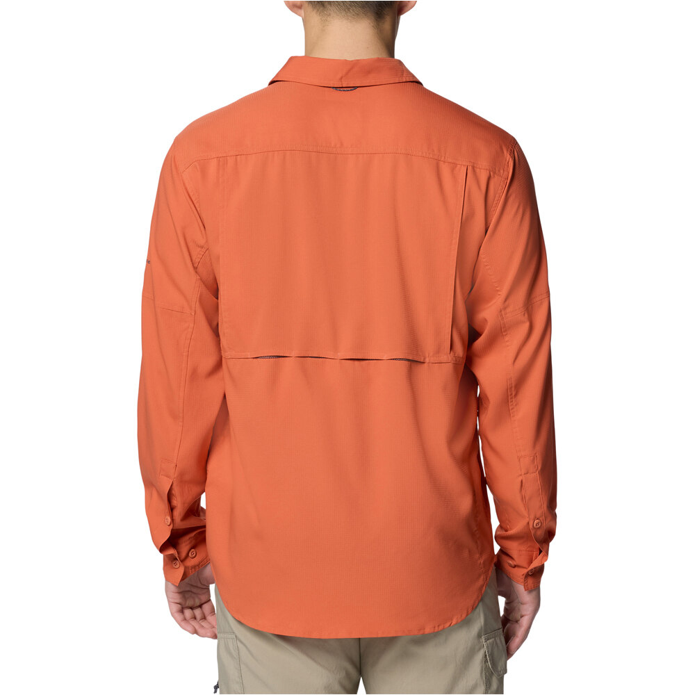 Columbia camisa montaña manga larga hombre Silver Ridge Utility Lite Long Sleeve vista trasera