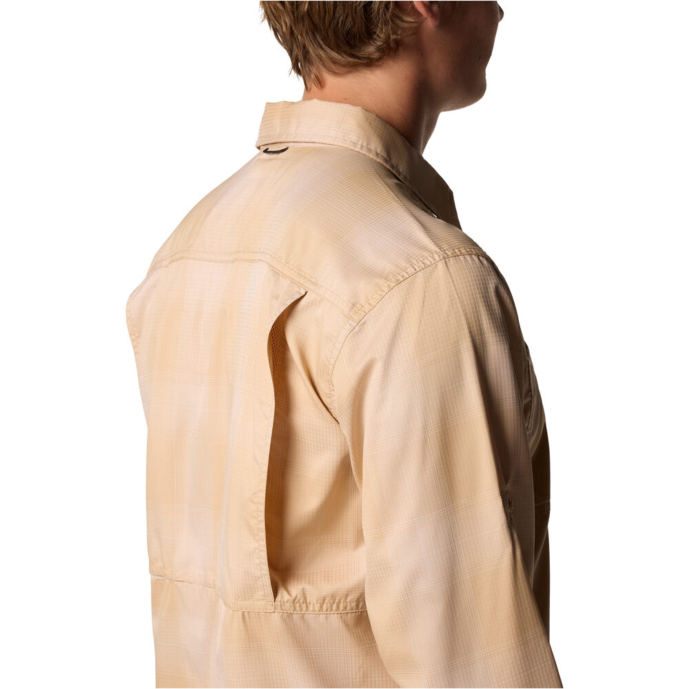 Columbia camisa montaña manga larga hombre Silver Ridge Utility Lite Plaid LS 04