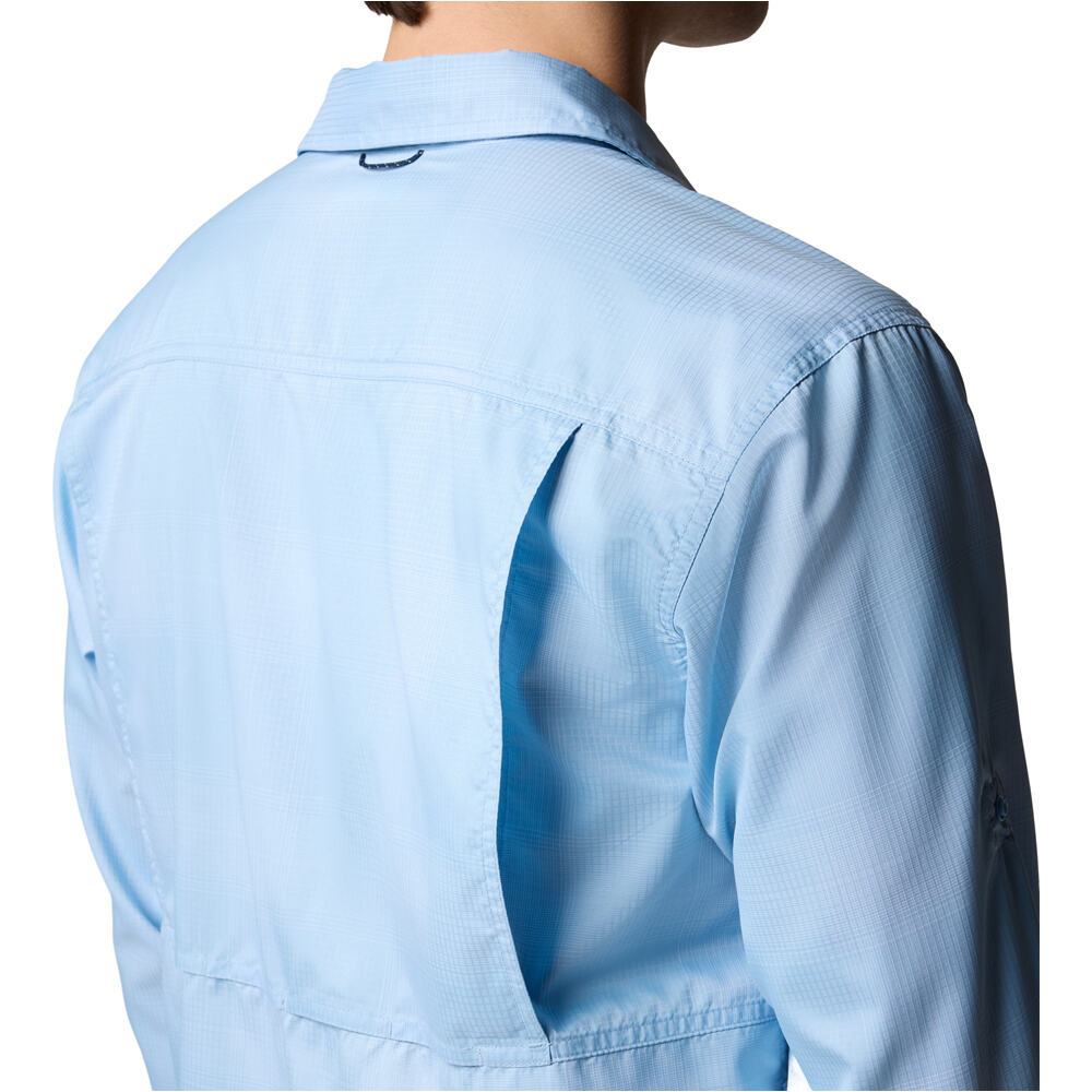 Columbia camisa montaña manga larga hombre Silver Ridge Utility Lite Plaid LS 04