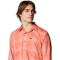 Columbia camisa montaña manga larga hombre Silver Ridge Utility Lite Plaid LS 04