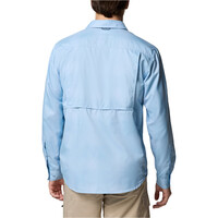 Columbia camisa montaña manga larga hombre Silver Ridge Utility Lite Plaid LS vista trasera