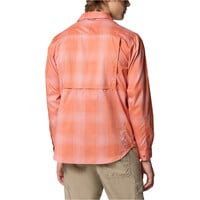 Columbia camisa montaña manga larga hombre Silver Ridge Utility Lite Plaid LS vista trasera