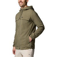 Columbia camisa montaña manga larga hombre Skien Valley Hooded LS Shirt vista detalle