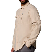 Columbia camisa montaña manga larga hombre Skien Valley  Long Sleeve Shirt vista detalle