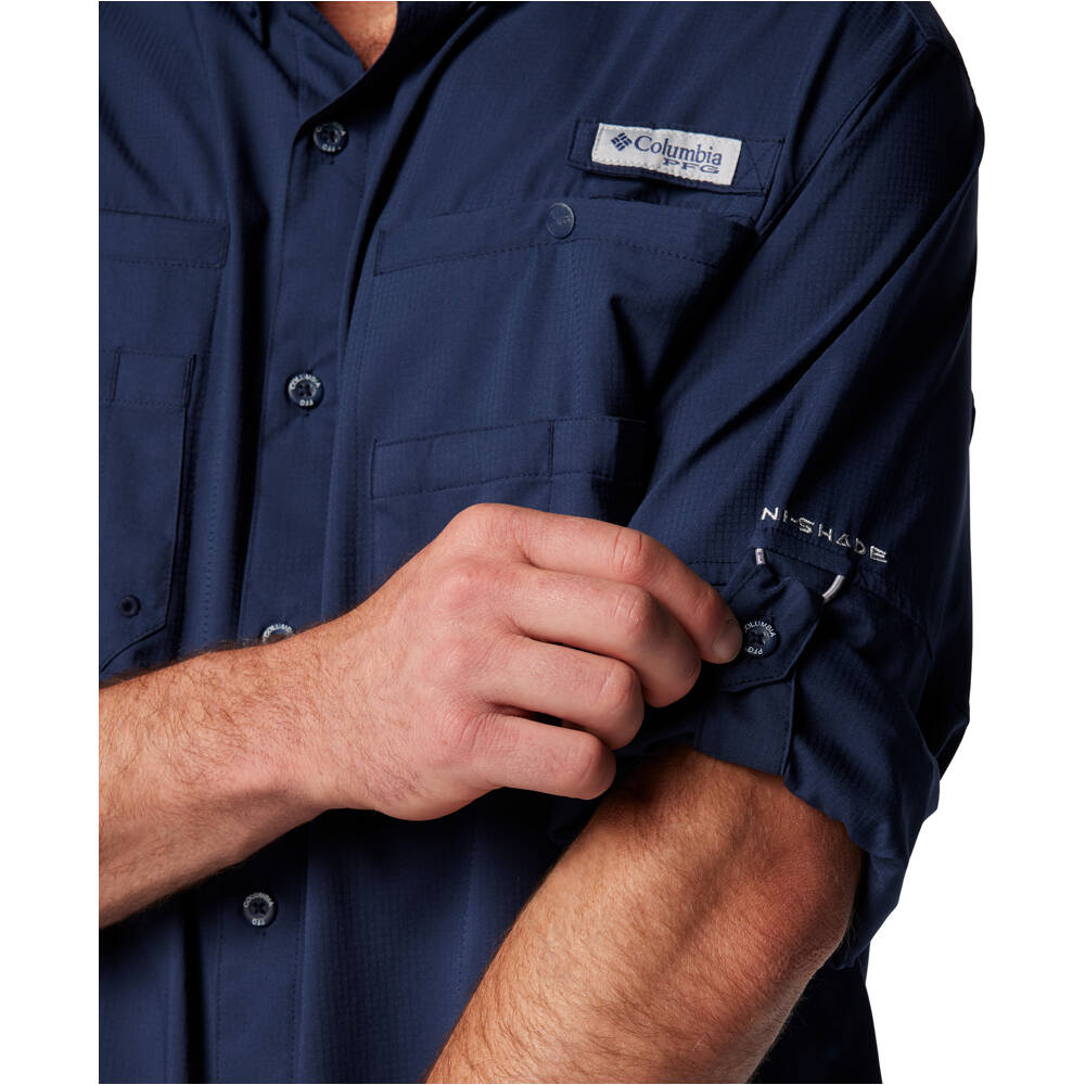 Columbia camisa montaña manga larga hombre Tamiami II LS Shirt vista detalle