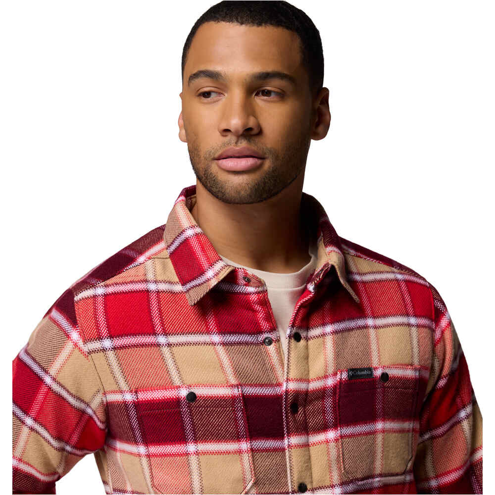 Columbia camisa montaña manga larga hombre Windward II Shirt Jacket 03