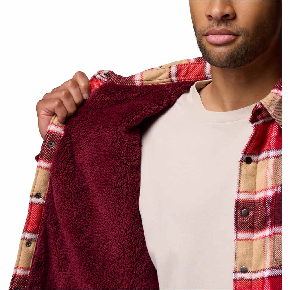 Columbia camisa montaña manga larga hombre Windward II Shirt Jacket vista detalle