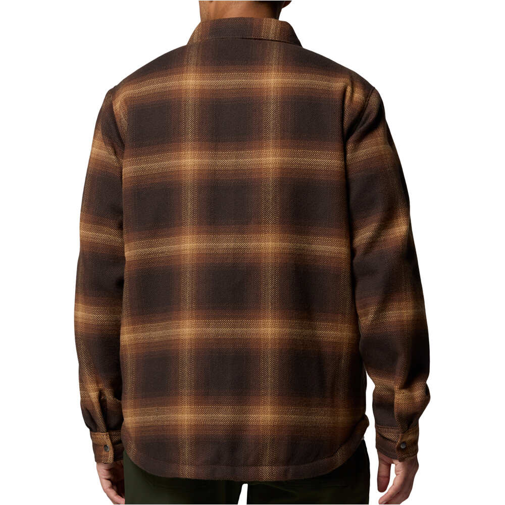 Columbia camisa montaña manga larga hombre Windward II Shirt Jacket vista trasera