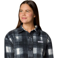 Columbia camisa montaña manga larga mujer Benton Springs Shirt Jacket II vista detalle