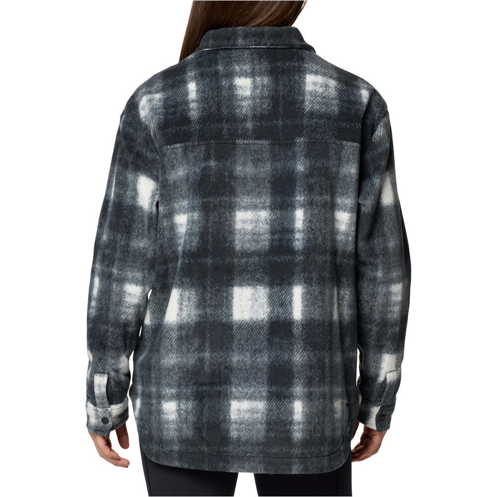 Columbia camisa montaña manga larga mujer Benton Springs Shirt Jacket II vista trasera