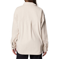 Columbia camisa montaña manga larga mujer Blue Point Creek Corduroy Shirt Jacket vista trasera