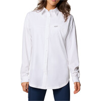 Columbia camisa montaña manga larga mujer Boundless Trek Layering LS II vista frontal